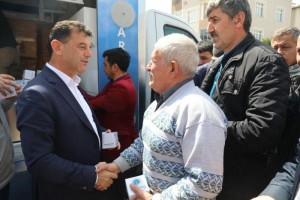 Vatandaşlarımıza kandil simidi ikram ettik